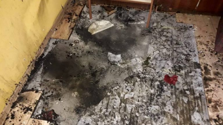Posadowa Mogilska: w domu wybuchł pożar. Właścicielka trafiła do szpitala