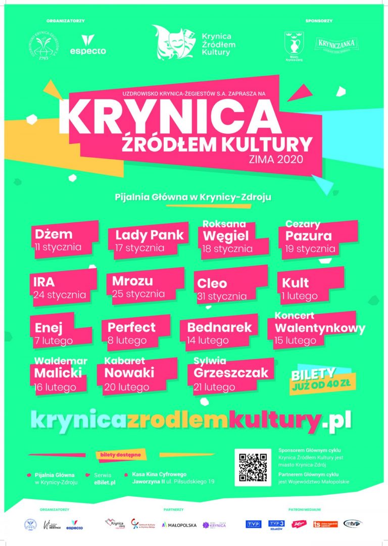 11 stycznia – 21 lutego: Krynica Źródłem Kultury!