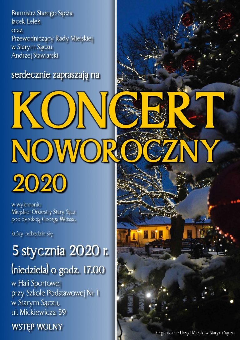 5 stycznia, Stary Sącz: Koncert Noworoczny