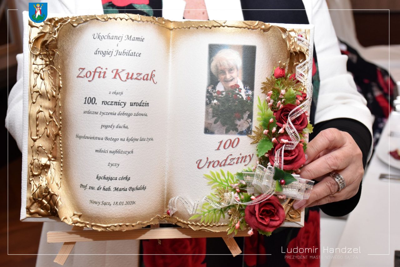 Zofia Kuzak, 100. urodziny