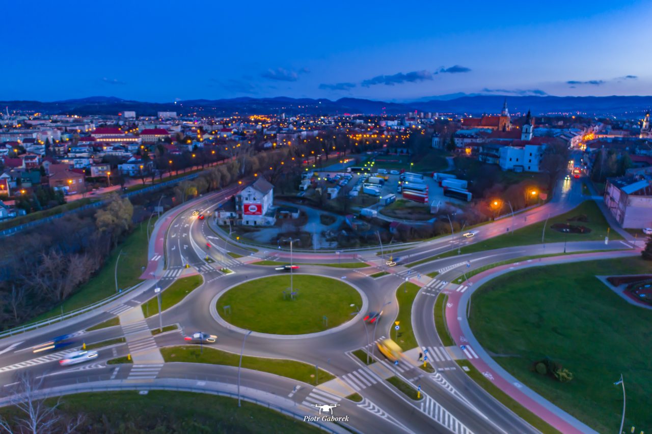 Rondo koło zamku, Nowy Sącz