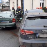 rozbite auta na ul. Paderewskiego