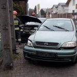 rozbite auta na ul. Paderewskiego