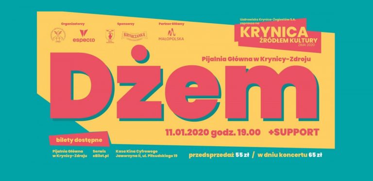 Krynica Źródłem Kultury: na pierwszy ogień – DŻEM!