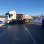 Blokada drogi na Słowacji
