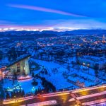 Kościół Milenium, widok z lotu ptaka