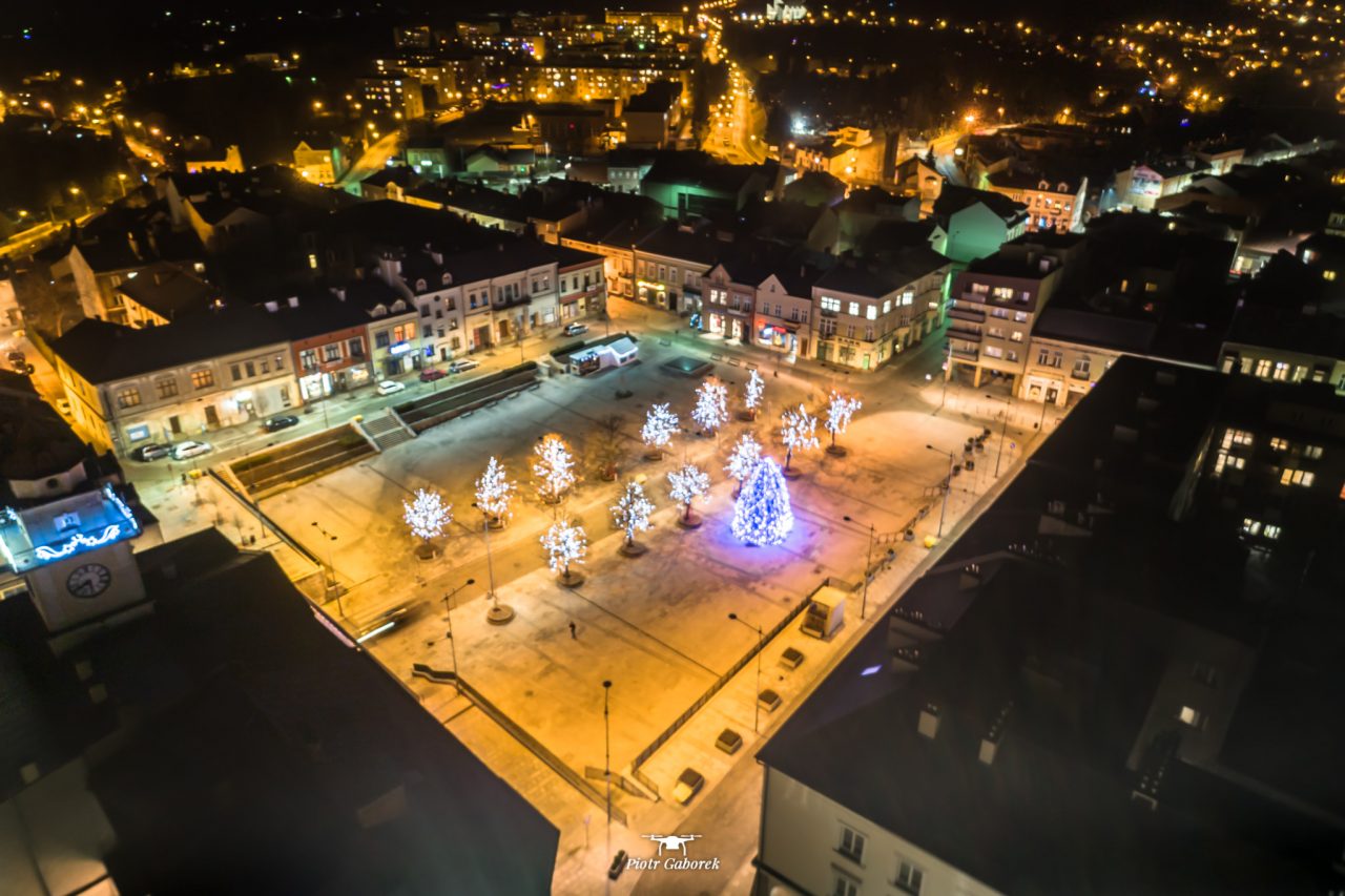 Gorlice, widok z drona