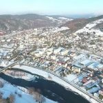 Muszyna, widok z drona