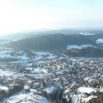 Muszyna, widok z drona