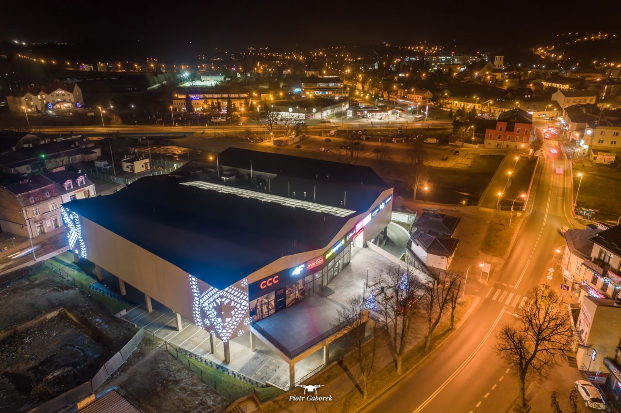 Gorlice, widok z drona