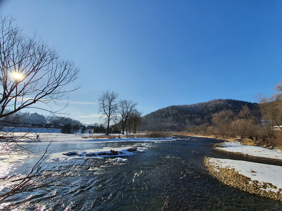 Poprad, zima