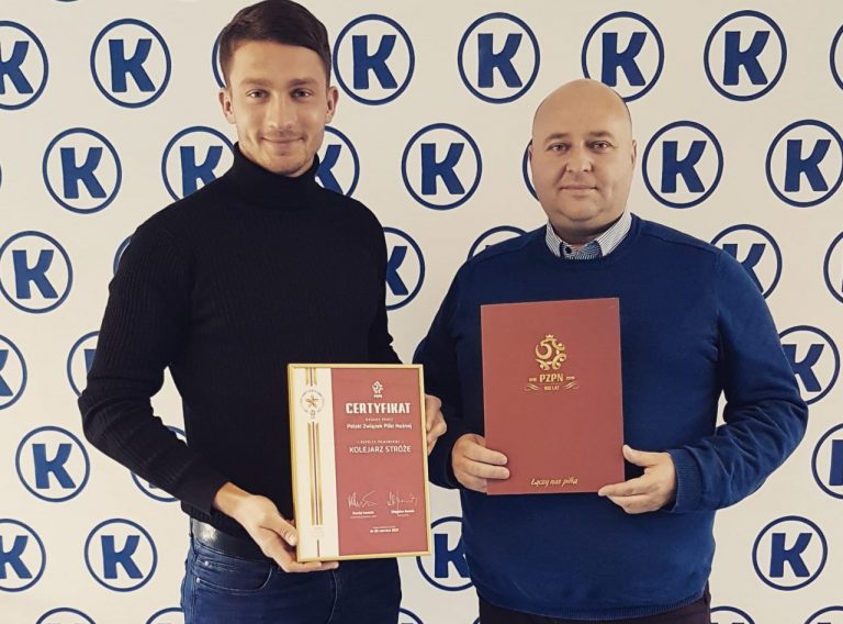 Akademia Kolejarz otrzymała certyfikat od PZPN!