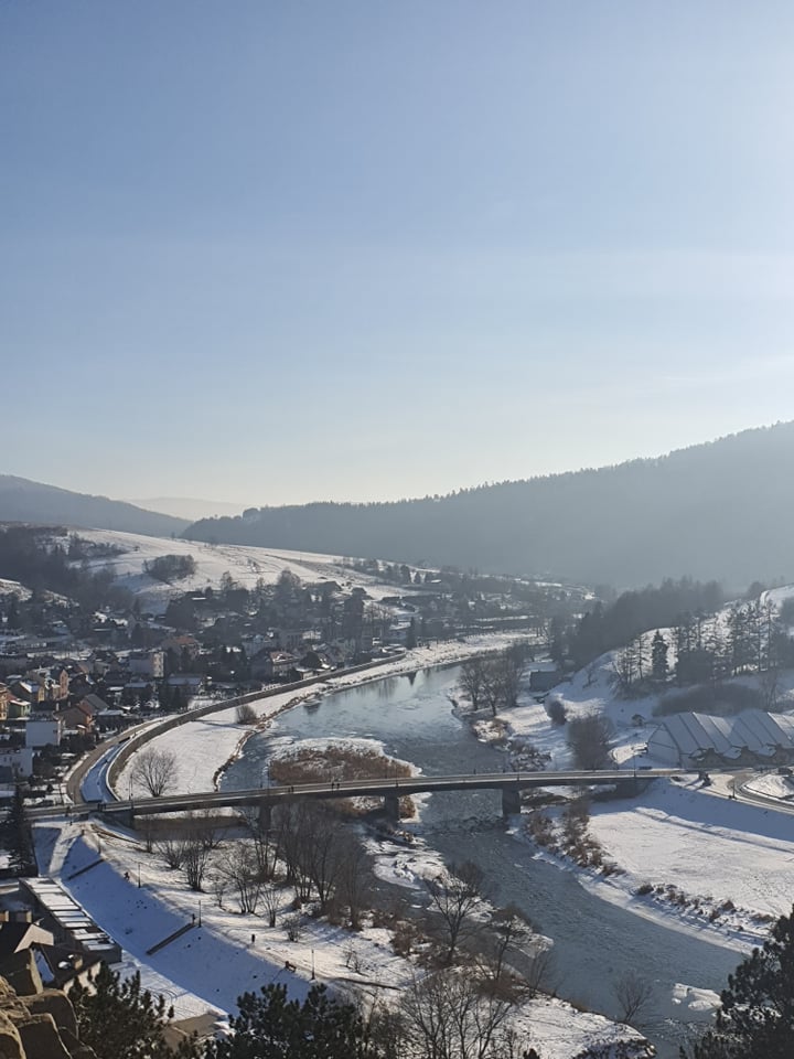 Muszyna, Poprad, zima