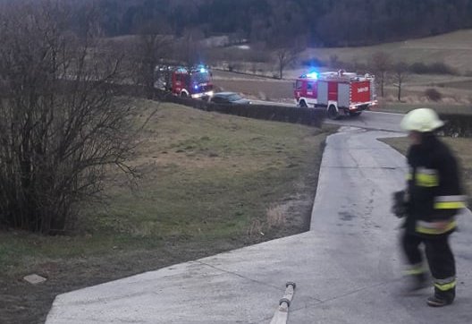 Janczowa: w domowej kotłowni wybuchł pożar