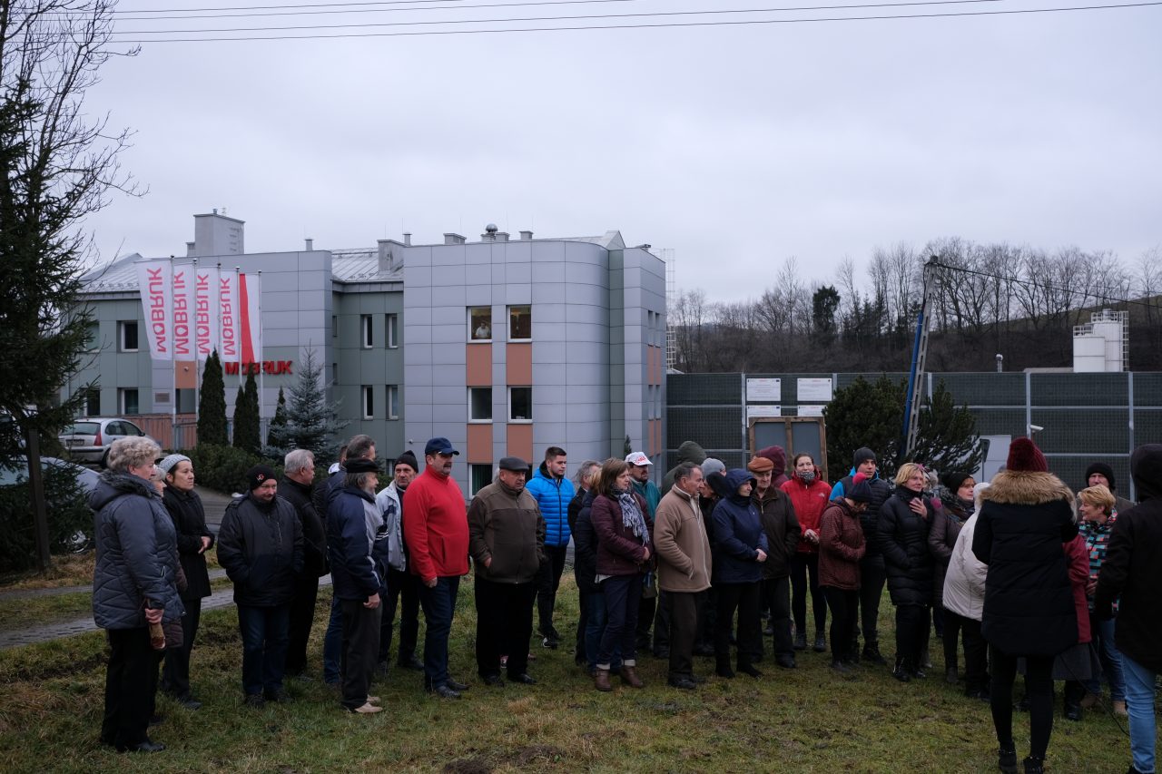 MOBRUK protest mieszkańców