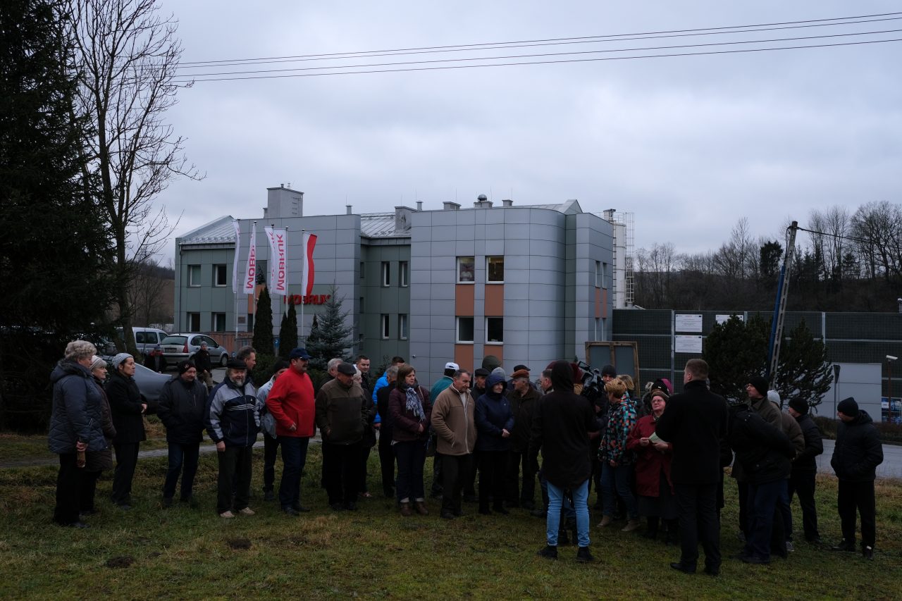 MOBRUK protest mieszkańców