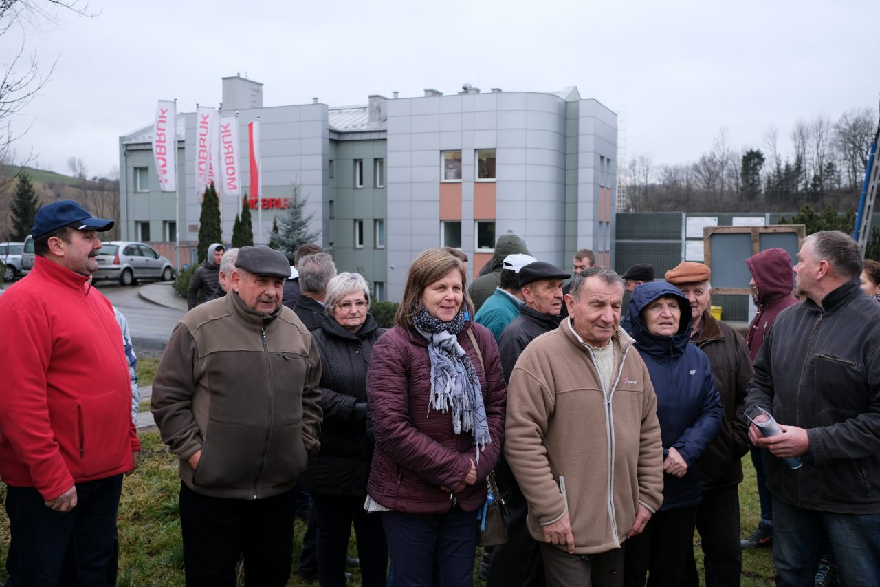 MOBRUK protest mieszkańców