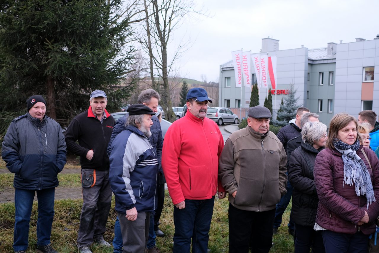 MOBRUK protest mieszkańców