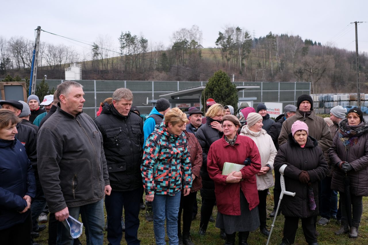 MOBRUK protest mieszkańców