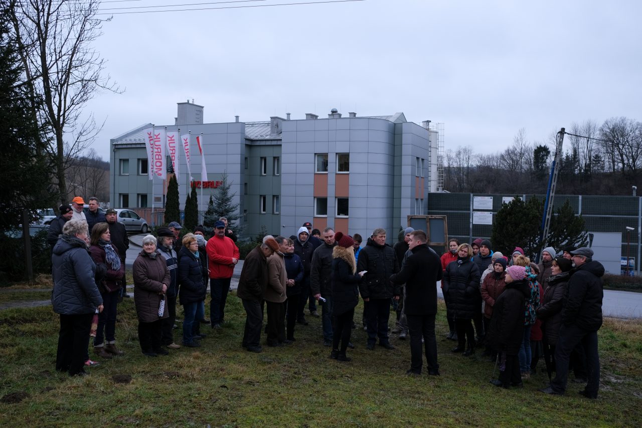 MOBRUK protest mieszkańców