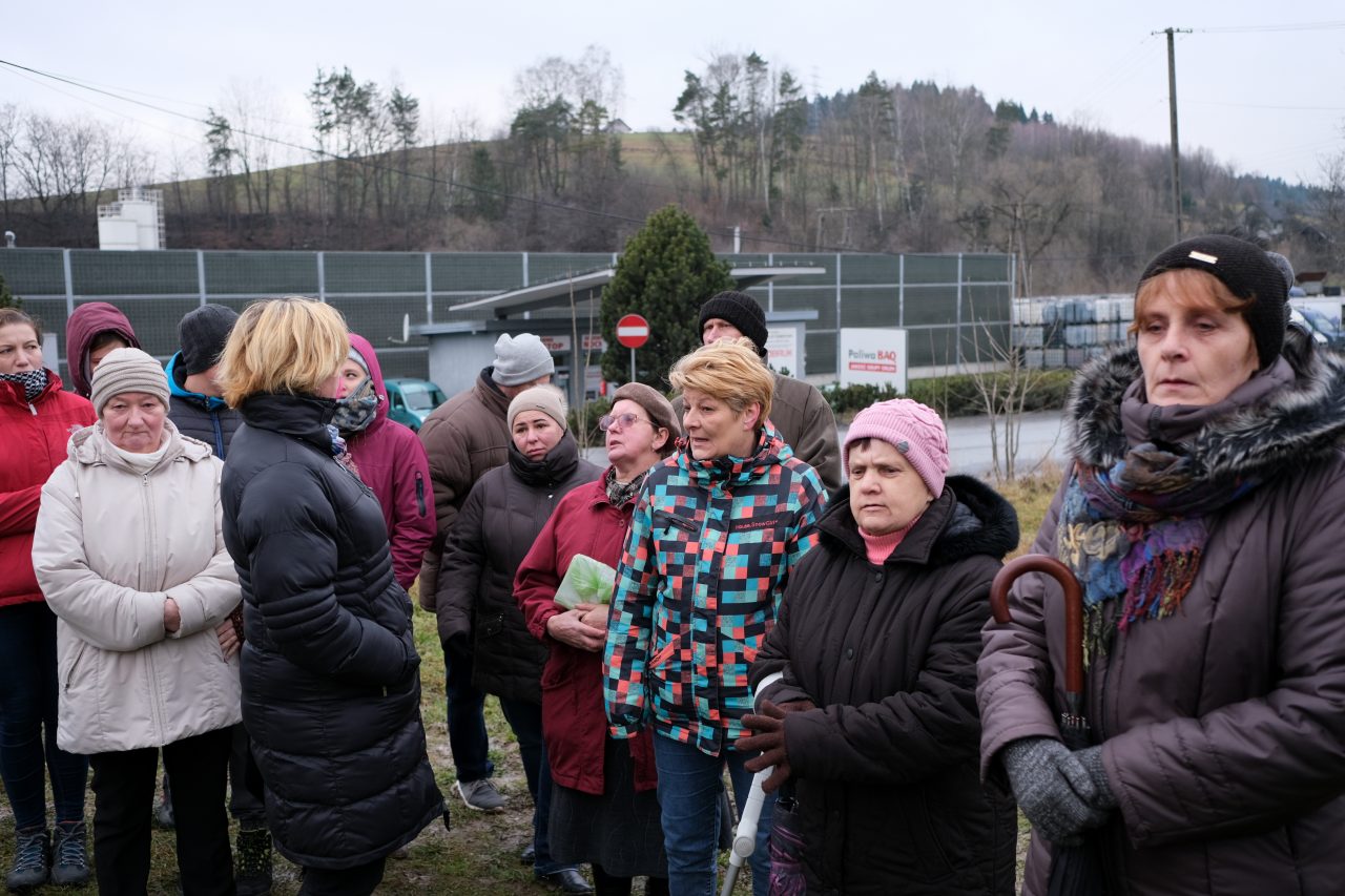MOBRUK protest mieszkańców