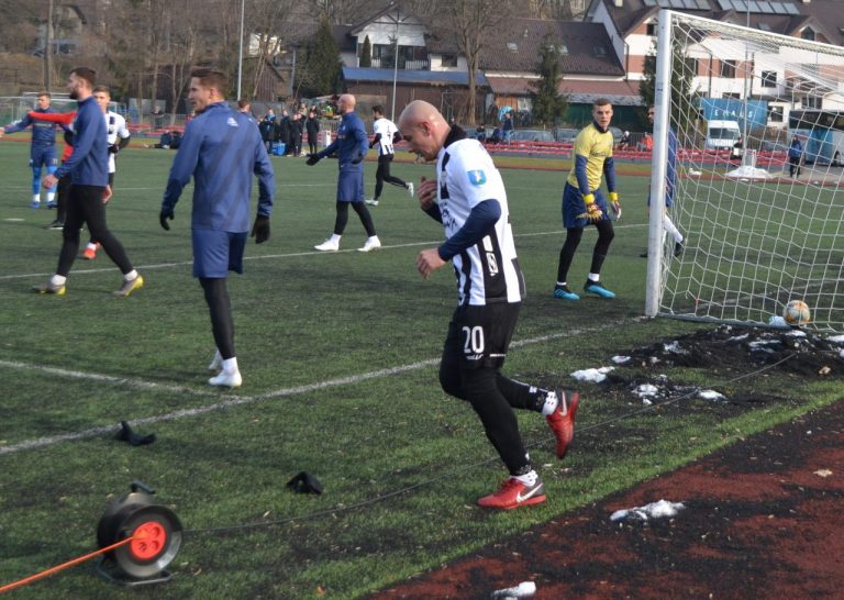 Sandecja. Maciej Korzym już strzela! [Zobacz zdjęcia]