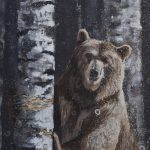 mural z niedźwiedziem