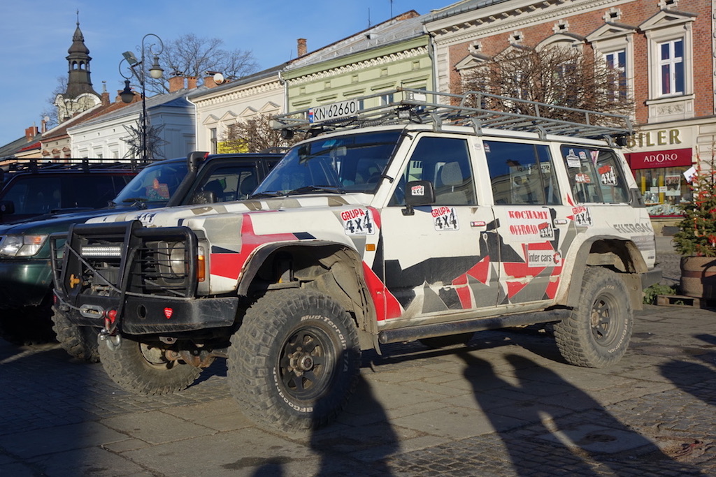 samochody 4x4 na sądeckim rynku