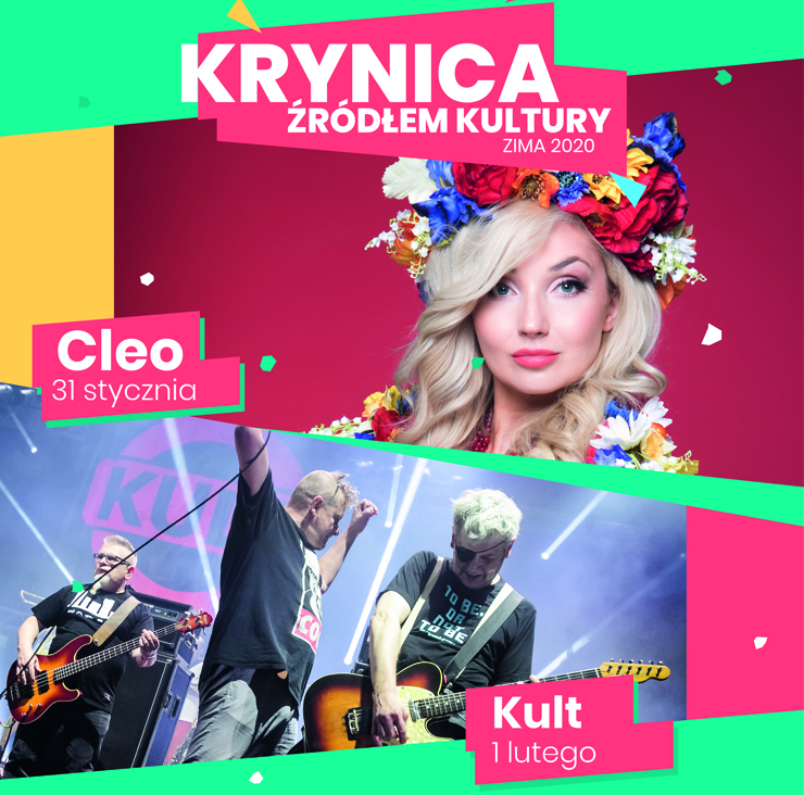 W Krynicy – Zdroju dwie muzyczne uczty! W piątek – z Cleo, w sobotę – z Kultem