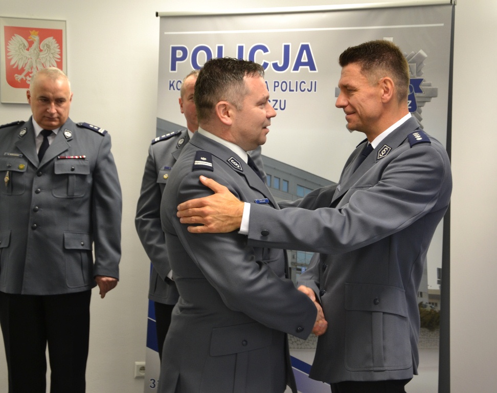 Pożegnanie zastępcy komendanta sądeckiej Policji