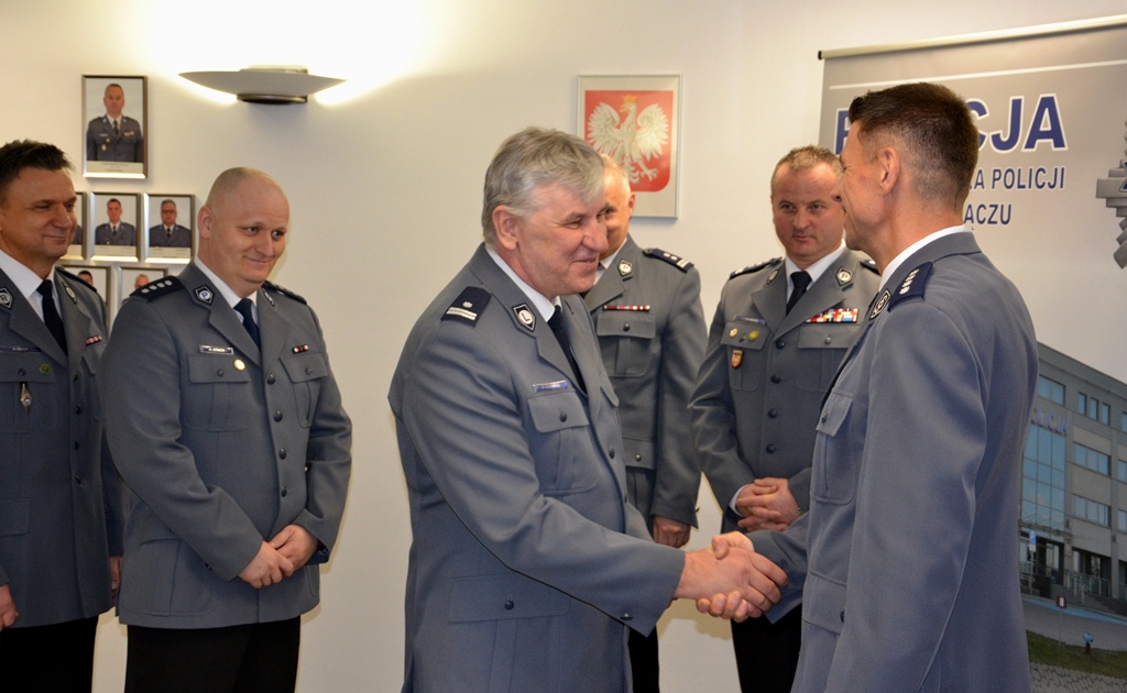 Pożegnanie zastępcy komendanta sądeckiej Policji