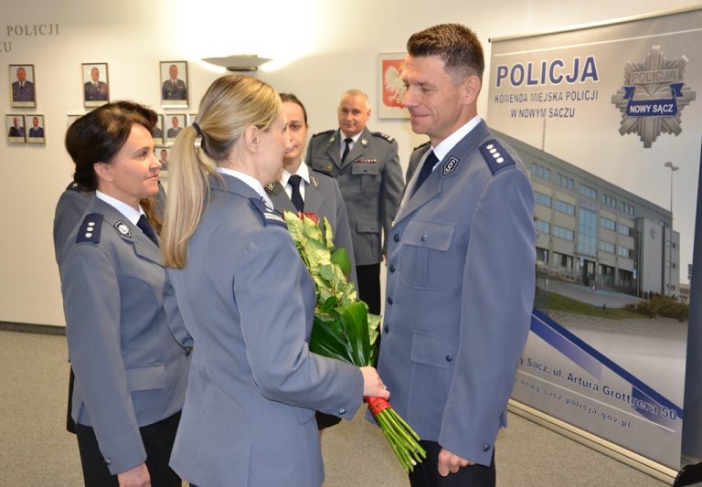 Zastępca komendanta sądeckiej policji awansował i przenosi się do Limanowej