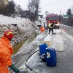 wyciek oleju w Mochnaczce