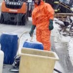wyciek oleju w Mochnaczce