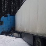 Mochnaczka, zima, trudne warunki drogowe