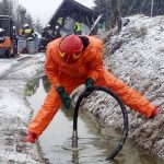 wyciek oleju w Mochnaczce