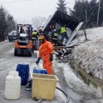 wyciek oleju w Mochnaczce