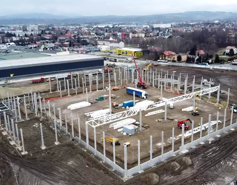 Sądecka Castorama ma być gotowa we wrześniu tego roku