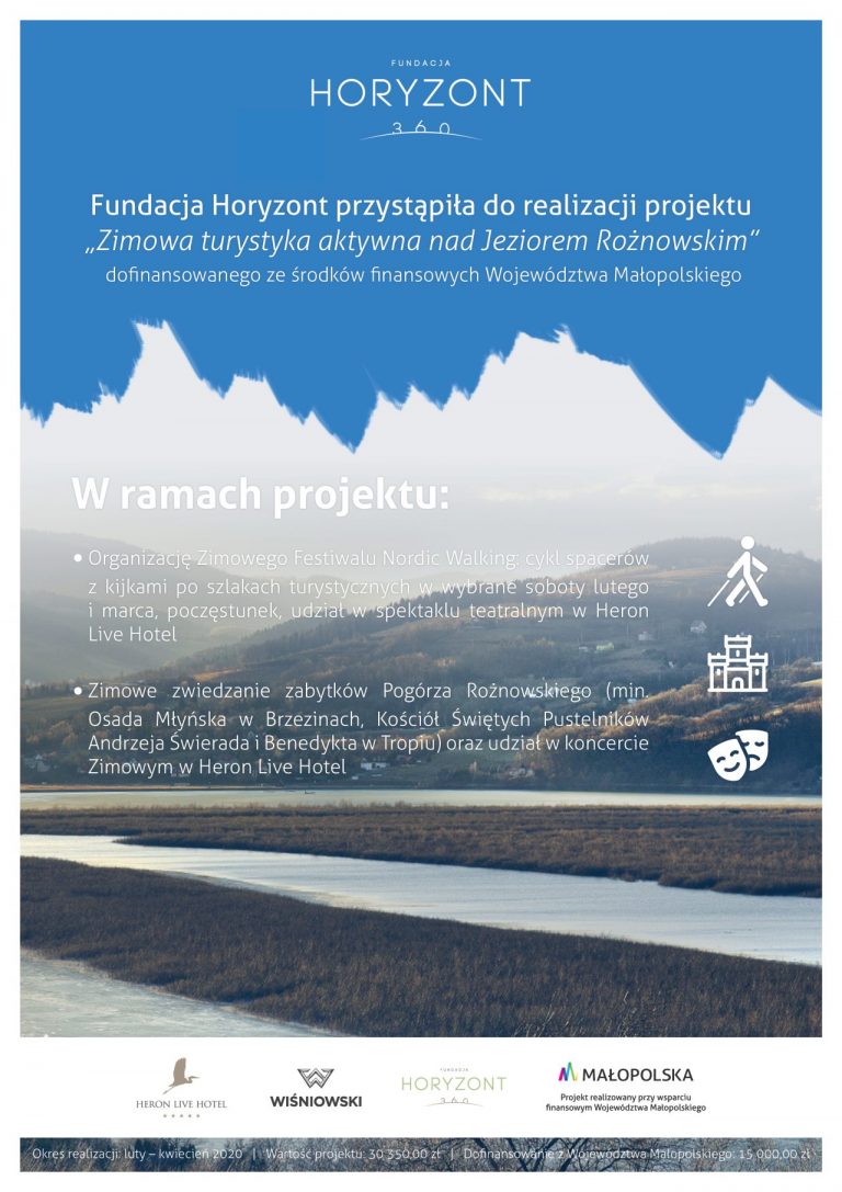 Fundacja Horyzont zaprosi do aktywnego wypoczynku nad Jeziorem Rożnowskim