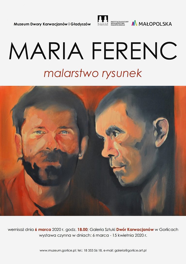 6 marca, Gorlice: wernisaże wystaw malarstwa i rysunku Marii Ferenc i  Jana Ferenca