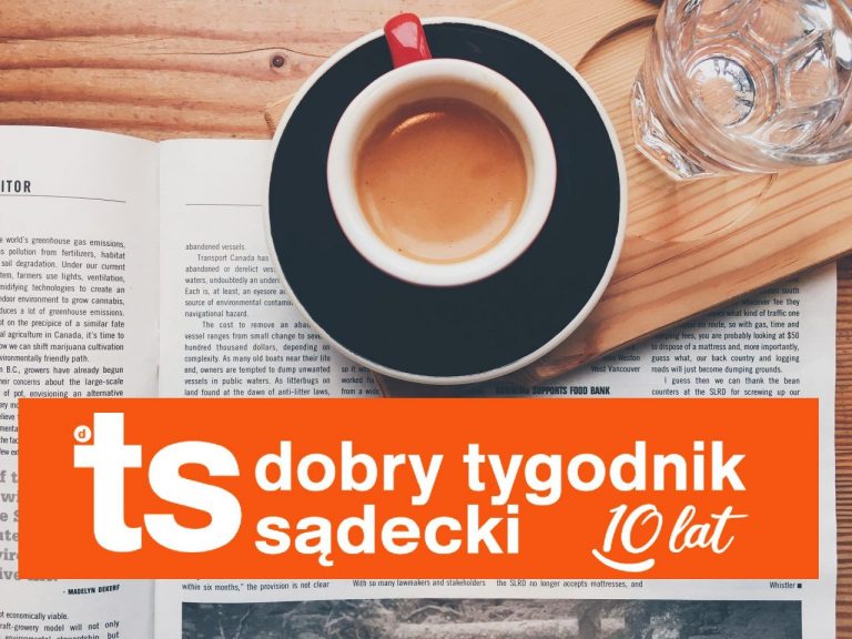 Już jutro Wasz ulubiony „Dobry Tygodnik Sądecki”. Piszemy dla Ciebie!