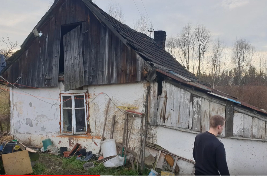 Szymon Smyda. Jego dom nadaje się do rozbiórki