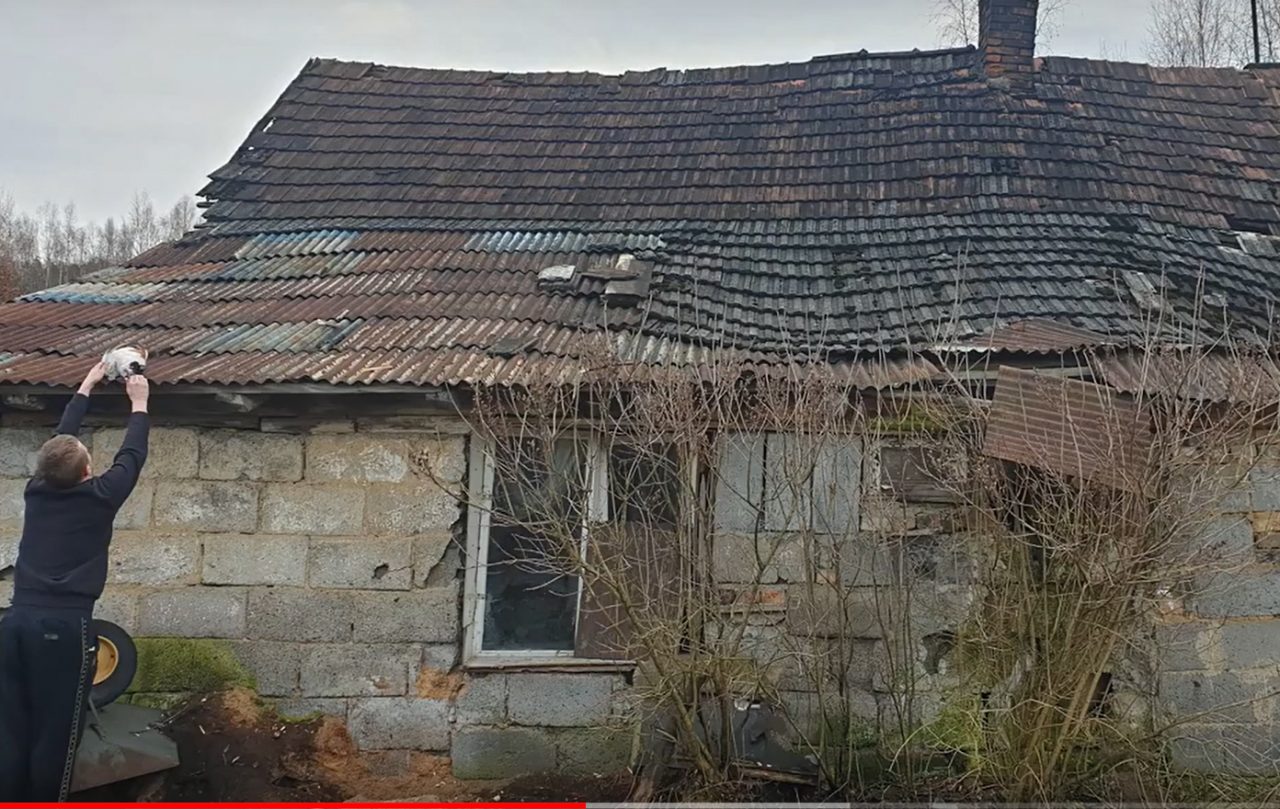 Szymon Smyda. Jego dom nadaje się do rozbiórki