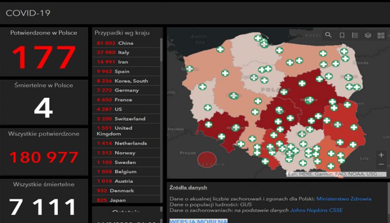 Czwarta ofiara śmiertelna epidemii w Polsce