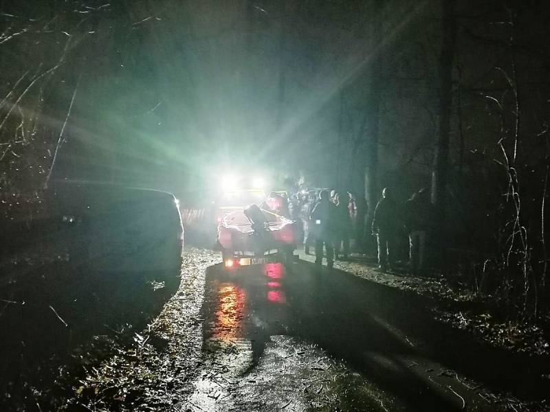 Stawy Stary Sącz, akcja poszukiwawcza