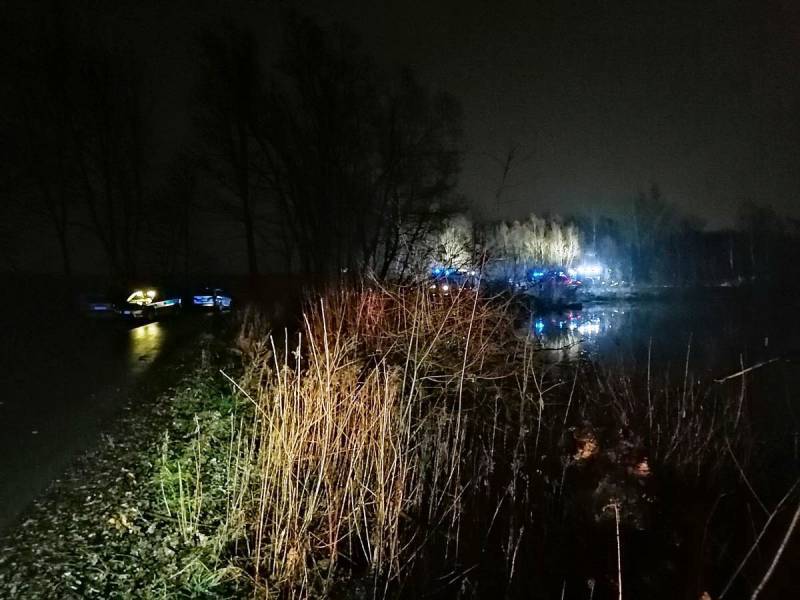 Stawy Stary Sącz, akcja poszukiwawcza