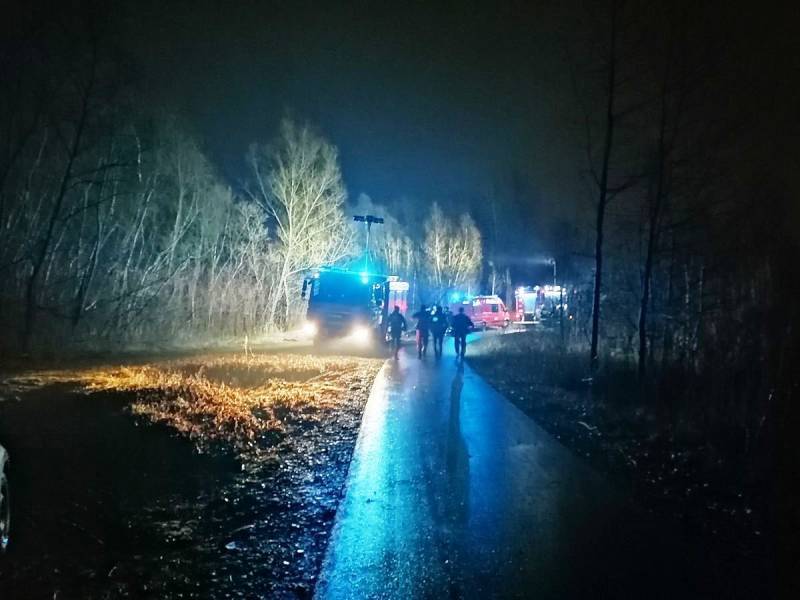 Stawy Stary Sącz, akcja poszukiwawcza