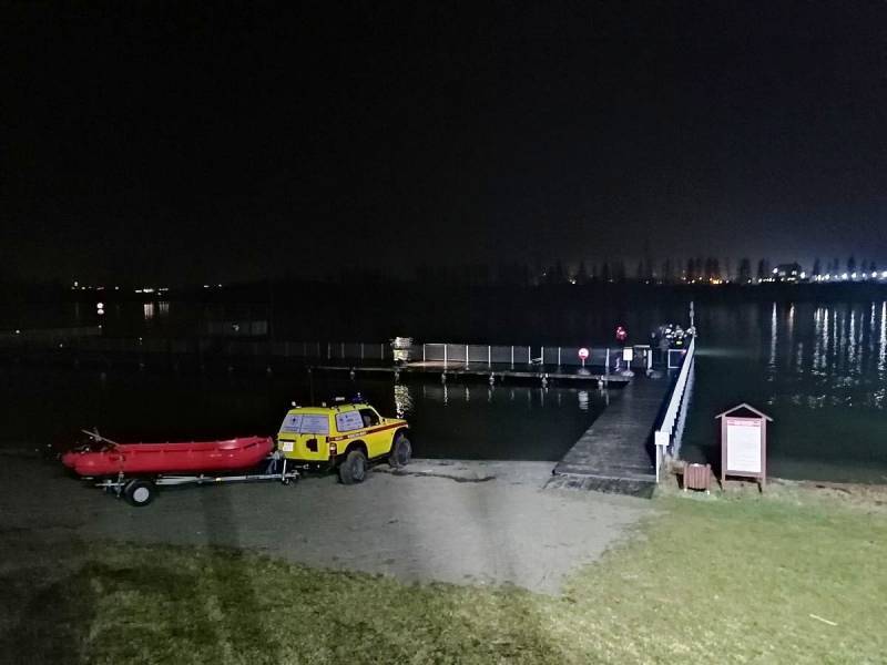 Stawy Stary Sącz, akcja poszukiwawcza