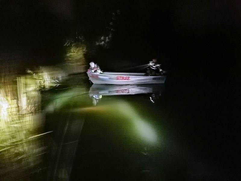 Stawy Stary Sącz, akcja poszukiwawcza