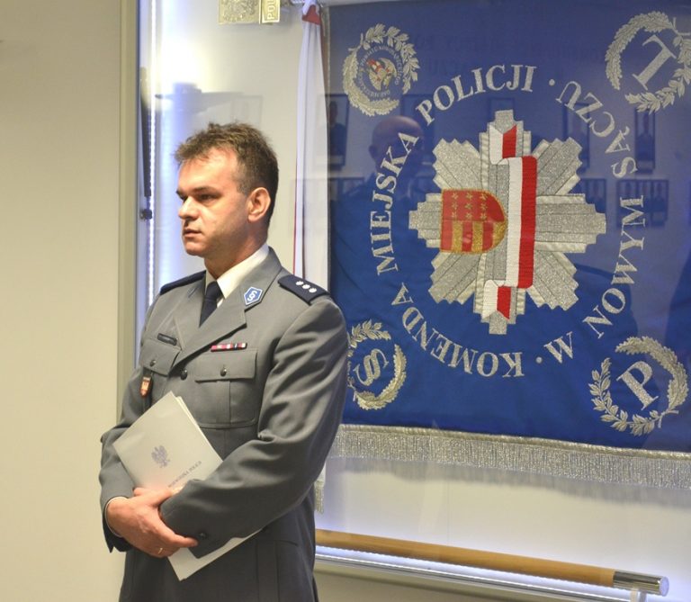 Nowy zastępca komendanta sądeckiej Policji przyjechał z Podhala